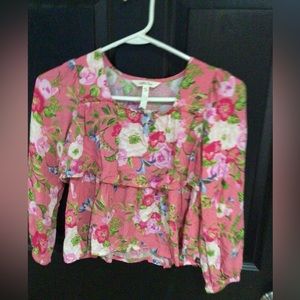 Girls size 10 beautiful floral top by Matilda Jane